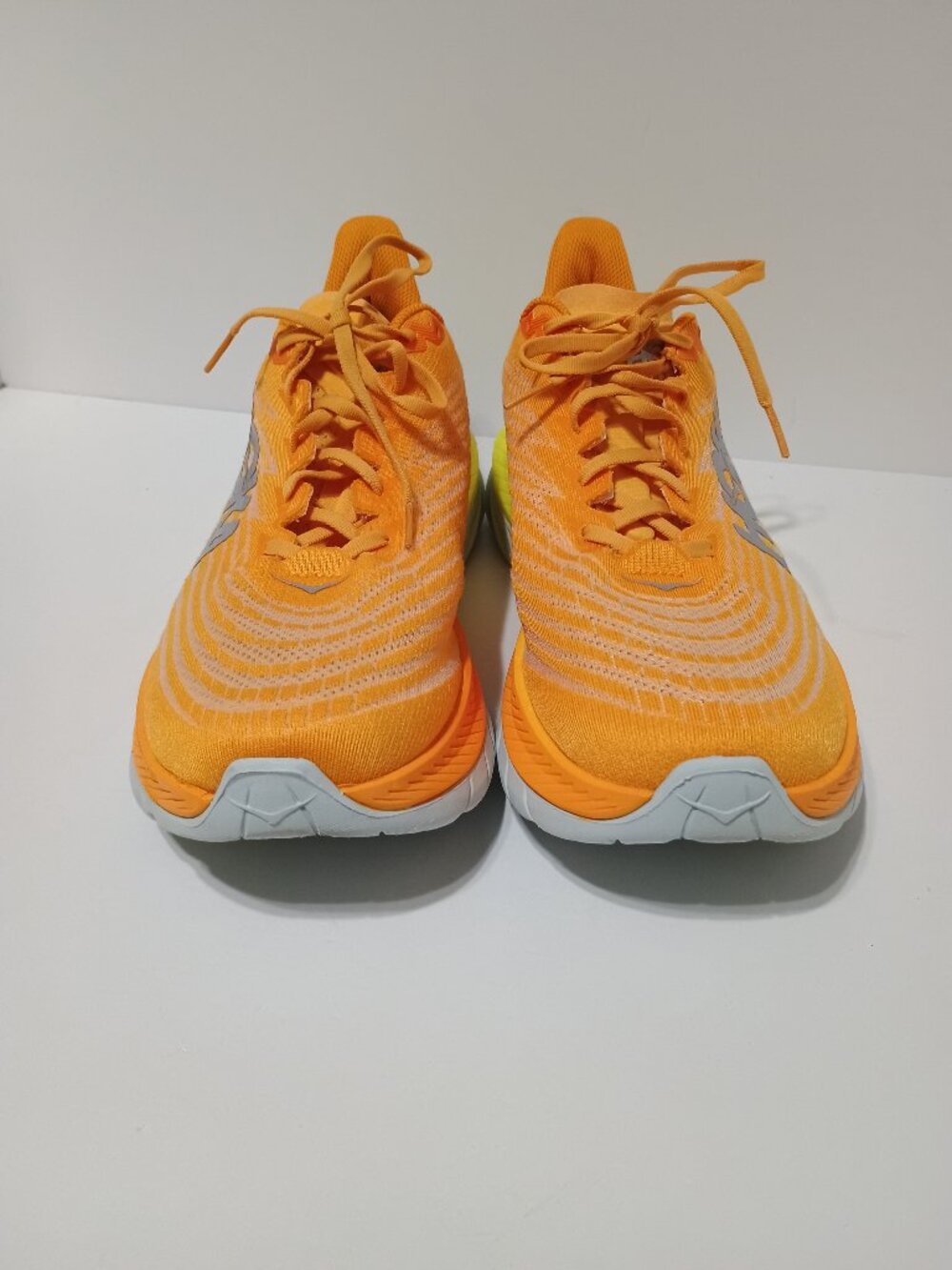 HOKA ONE ONE Mafate Speed 2 Trail Running Shoes Men’s 14 Orange Yellow - Picture 2 of 9